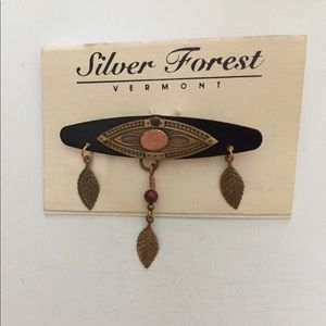 Vintage Silver Forest Pin.
